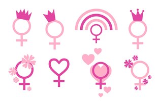 Female symbols