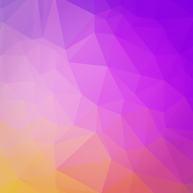 Coloful polygon abstract background