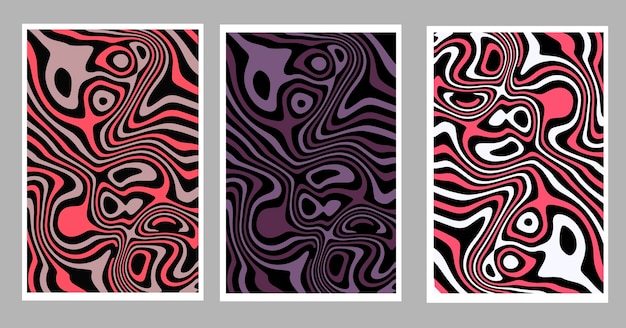 Color abstract op art