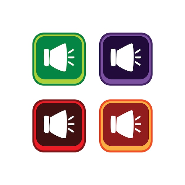 color app icon button game asset theme vector