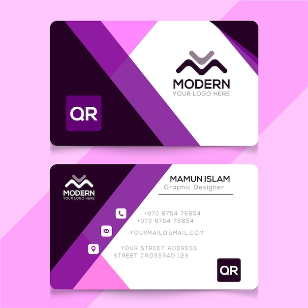 Color Business Card Design