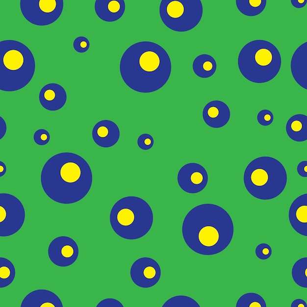 Color circle Seamless pattern