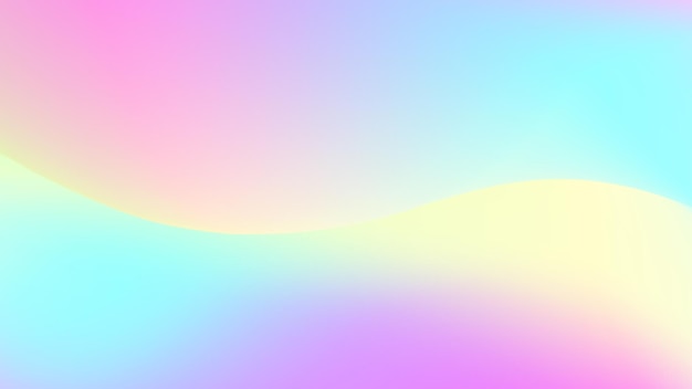 Color gradient fluid vector background