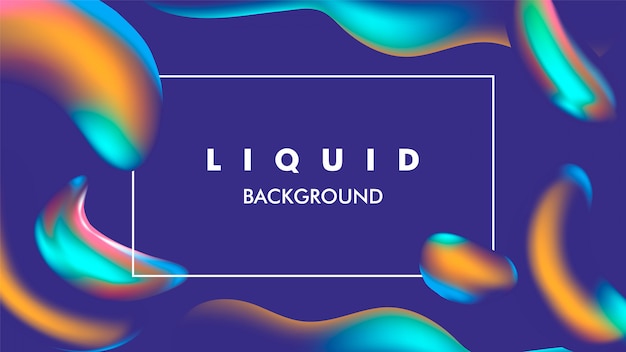 Color Liquid   background  