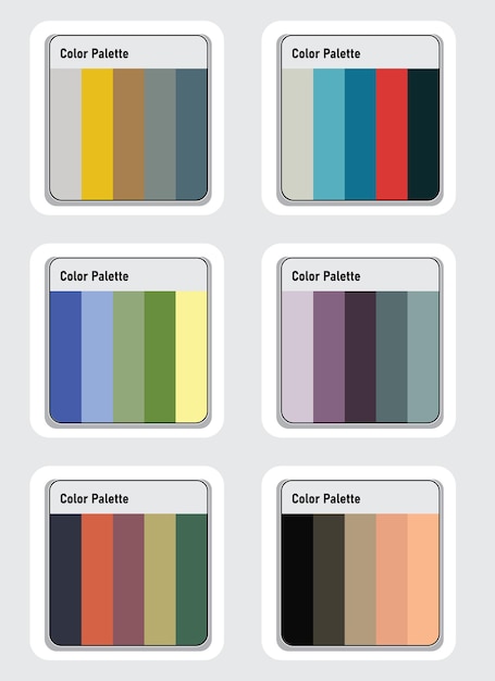 Color palette set