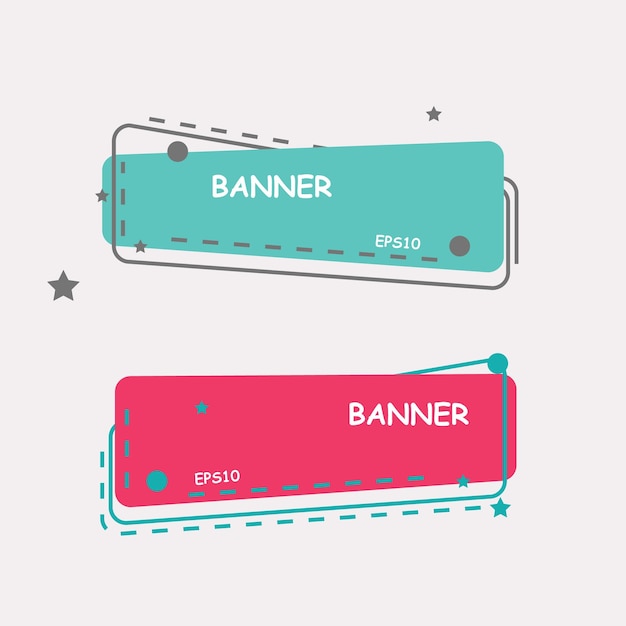 Color web banners