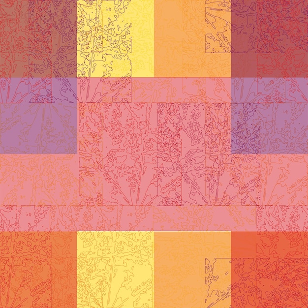 Colored Square Pattern