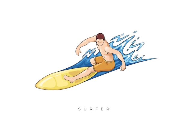 COLORED SURFER STOCK