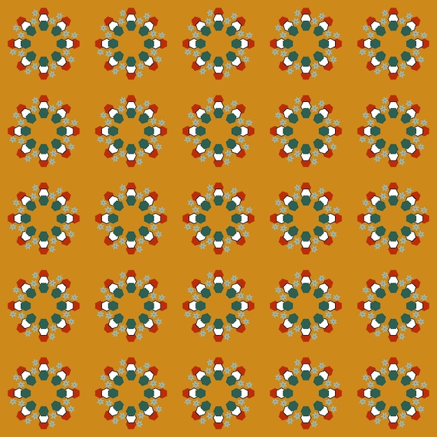 Vector colored vector pattern