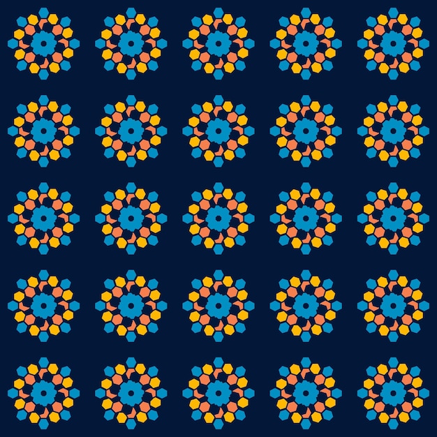 Colored Vector Pattern