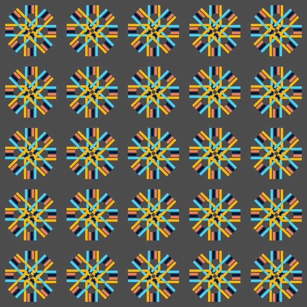 Colored Vector Pattern