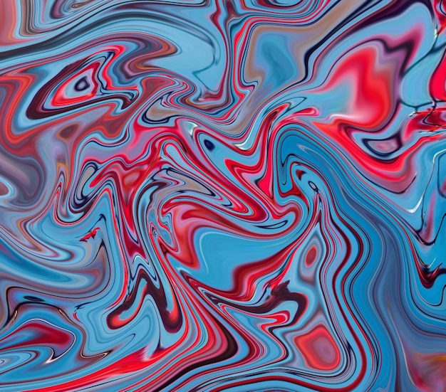 Vector a colorful abstract background with a red and blue swirl pattern.