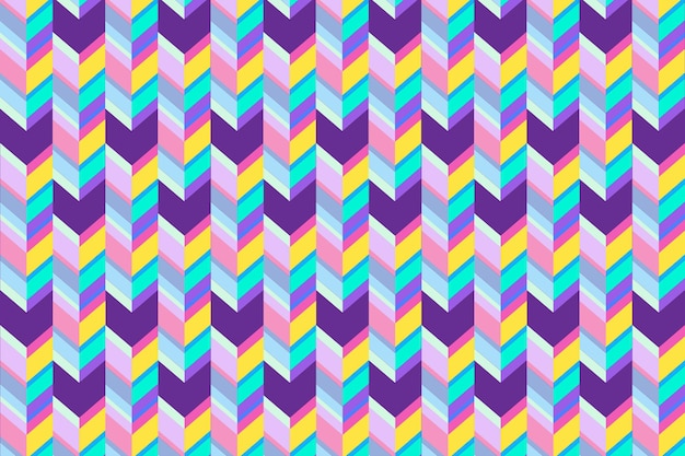 Colorful abstract geometric seamless pattern