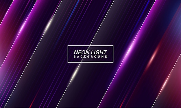 Colorful abstract neon light gaming background