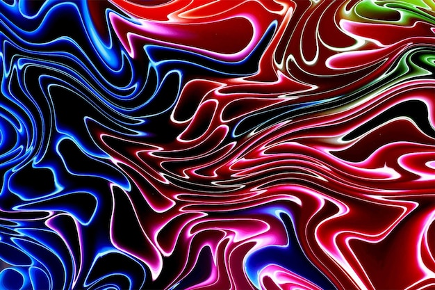 Colorful abstract wallpaper art background Premium Vector