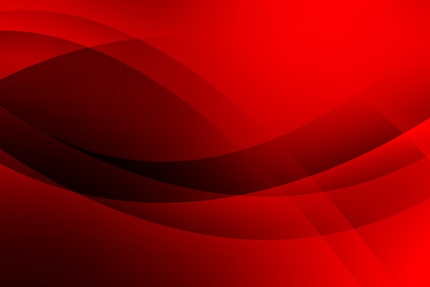 Colorful abstract wave landing page flat background