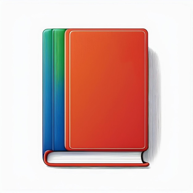 a colorful book with a blue and green cover that says  the top