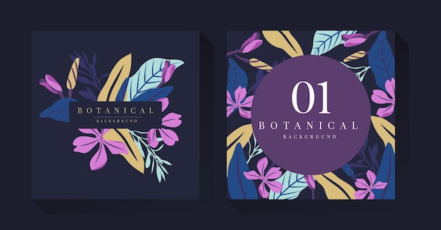 Colorful Botanical Illustration