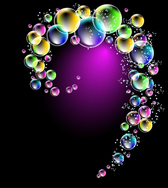 Colorful bubbles