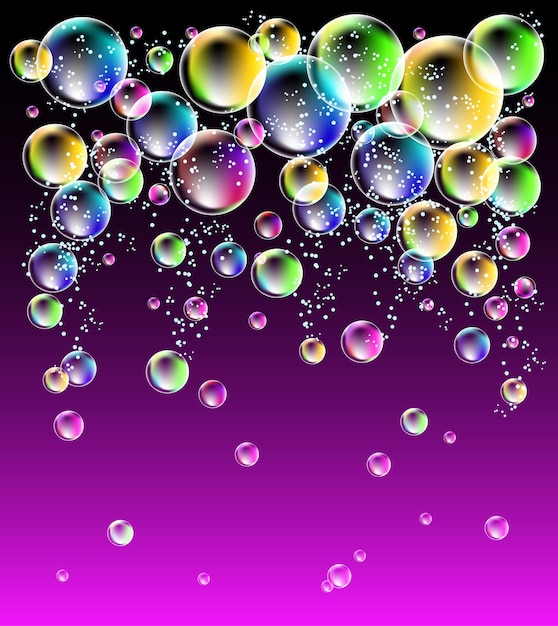 Colorful bubbles