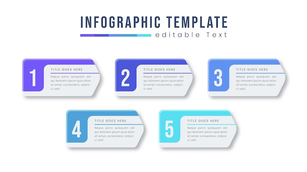 Colorful Business Info graphic design template Vector with icons and options or steps. Can be used for process diagram, presentations, work-flow layout, banner, flowchart, info graph