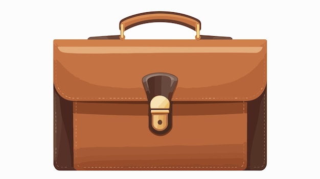 Colorful Cartoon Briefcase Illustration for Business Concepts