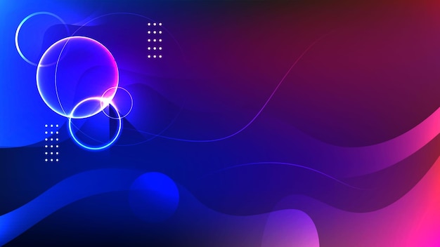 Colorful computer line communication Background