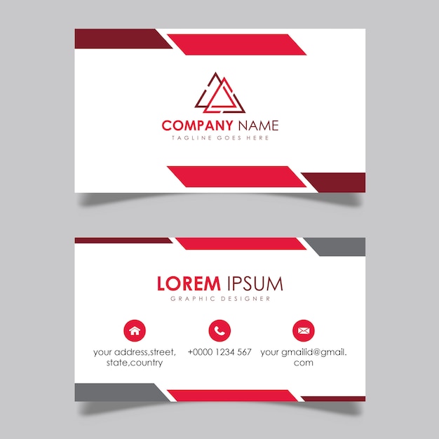 Colorful Creative Vector Visiting Card