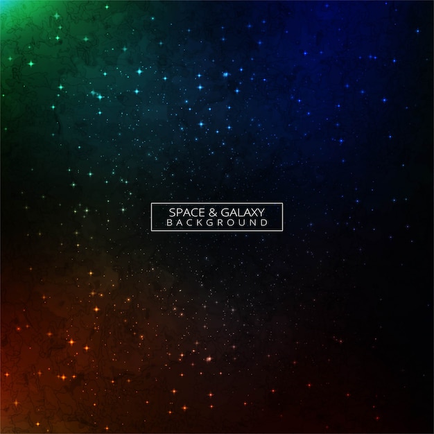 Colorful deep space galaxy universe concept background