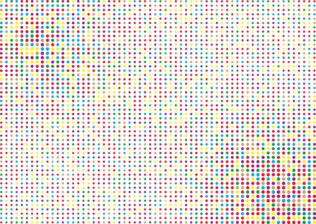 colorful dot pattern abstract background design template