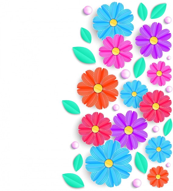 Colorful flowers