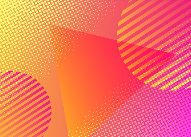 Colorful geometric shapes  background . 