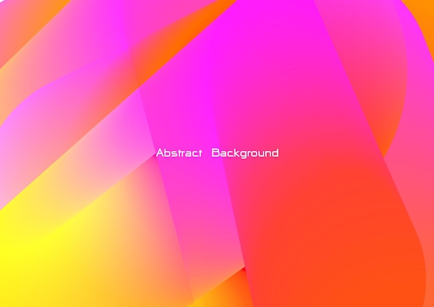 Colorful gradient abstract backgroundfuturistic design