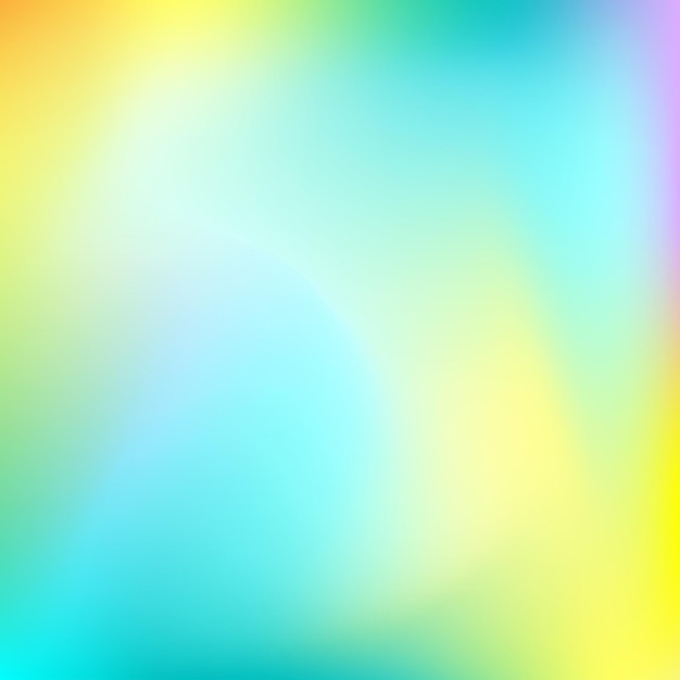 Colorful gradient Blurred abstract background Smooth transitions of blue and yellow colors Backdrop