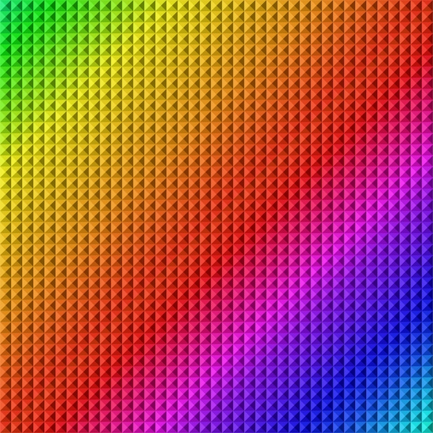 Colorful Gradient Geometric Abstract Tile Texture Background