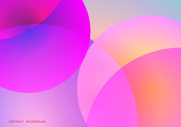 Colorful gradient vector backgroundEPS 10Modern template