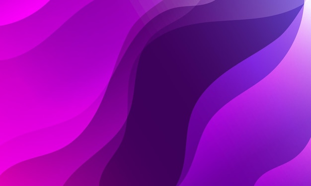 Colorful gradient wave perfect for presentations