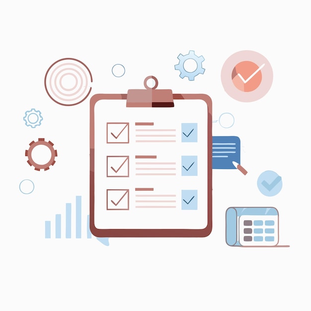 a colorful graphic of a business card and a diagram with a diagram of a business plan