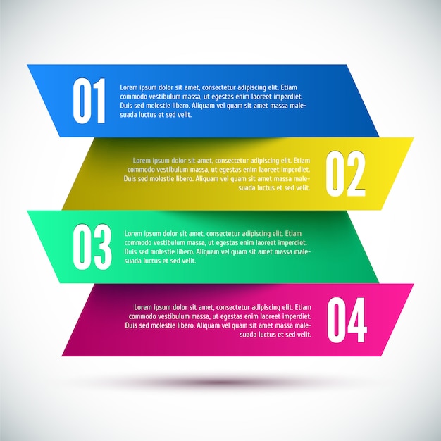 Colorful Infographic Design template