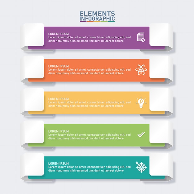 Colorful infographic elements template,Business concept.