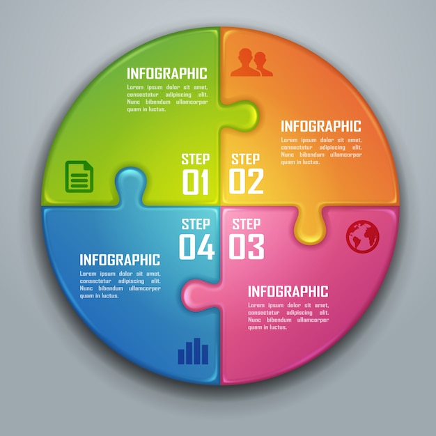 Colorful infographic