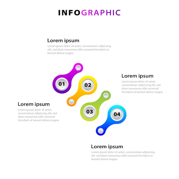 Colorful infographic