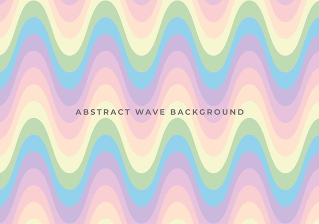 colorful line wave background template