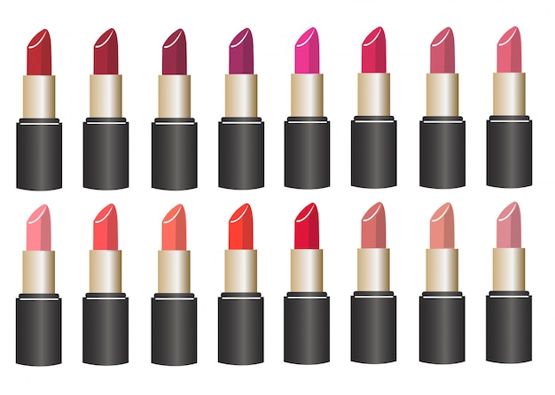 Colorful Lipstick vector