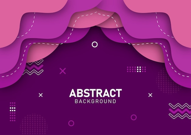 Colorful liquid and geometric background with fluid gradient shapes