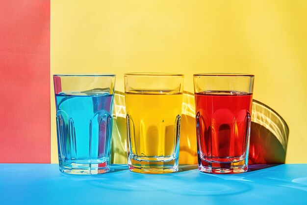 Vector colorful liquids