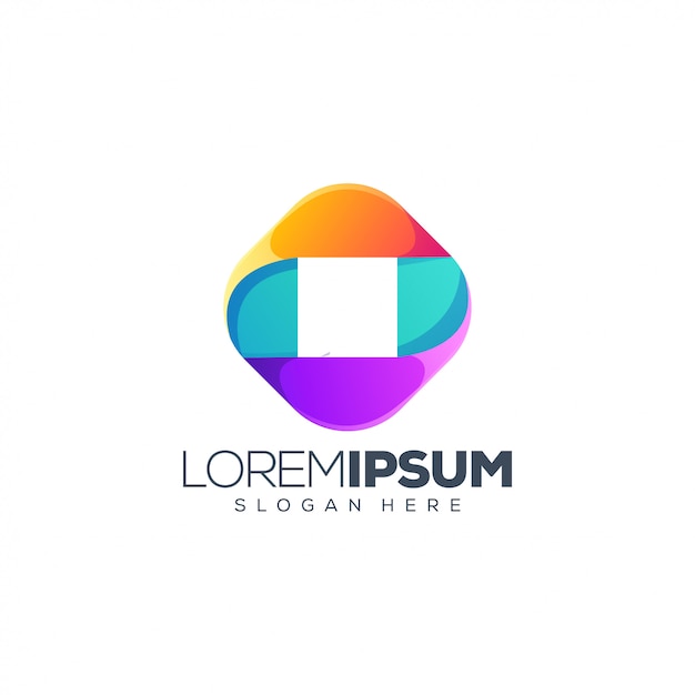 Colorful logo design