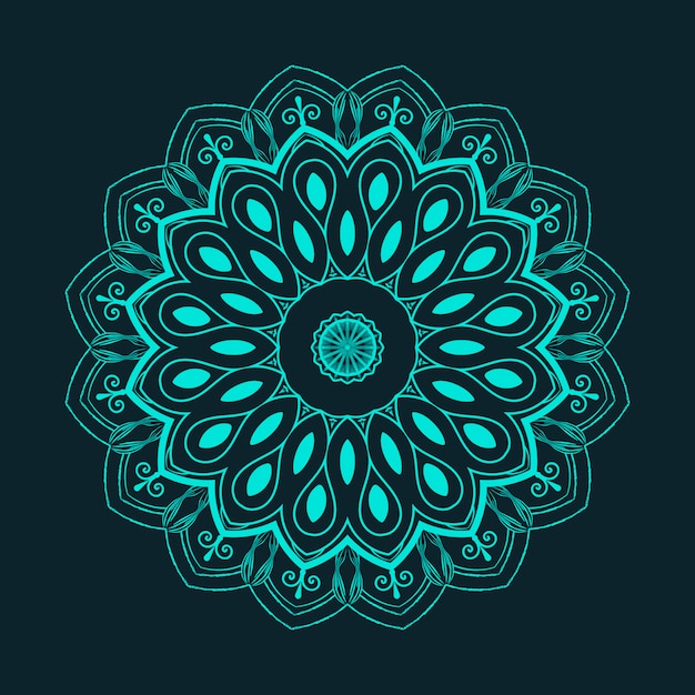 Colorful  luxury arabesque background , Colorful mandala background 