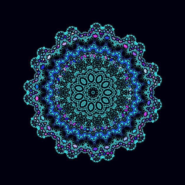 Colorful Mandala artwork