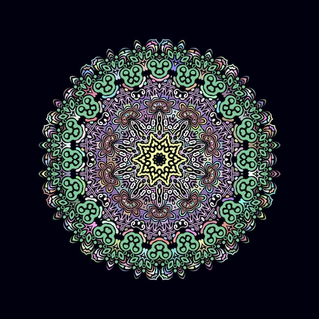 Colorful Mandala artwork